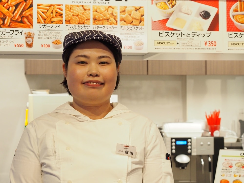 カフェビスキュイ 店長藤田さん