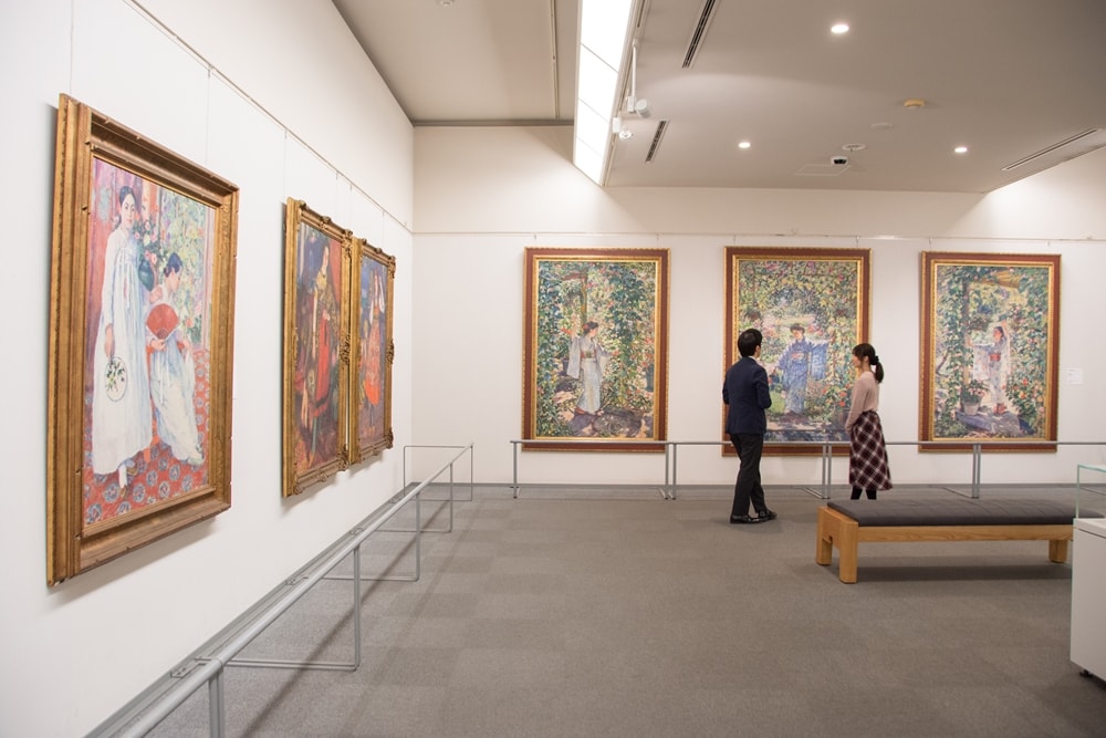 児島虎次郎の作品 (大原美術館本館で2019年撮影)