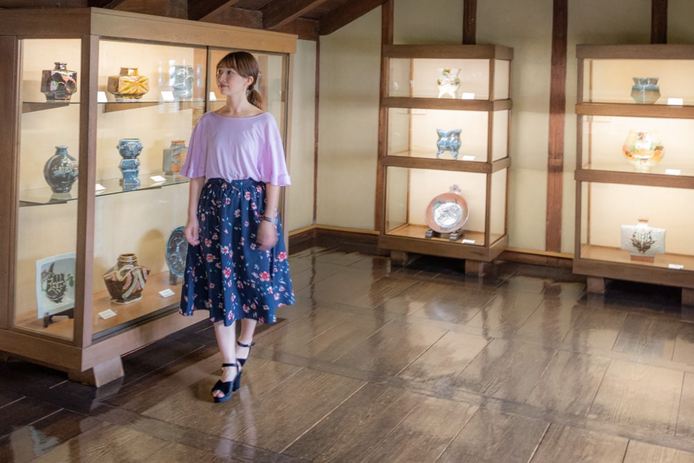 大原美術館 工芸・東洋館 朝鮮張りの床