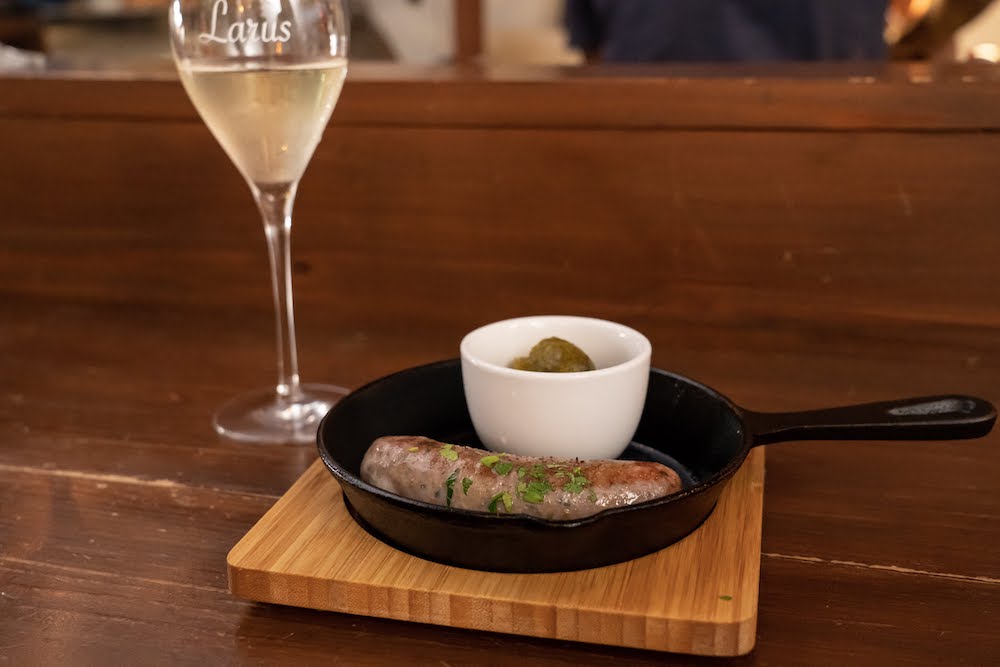 LUCE WINE&TAPAS(ルーチェ ワインアンドタパス) 自家製ソーセージ