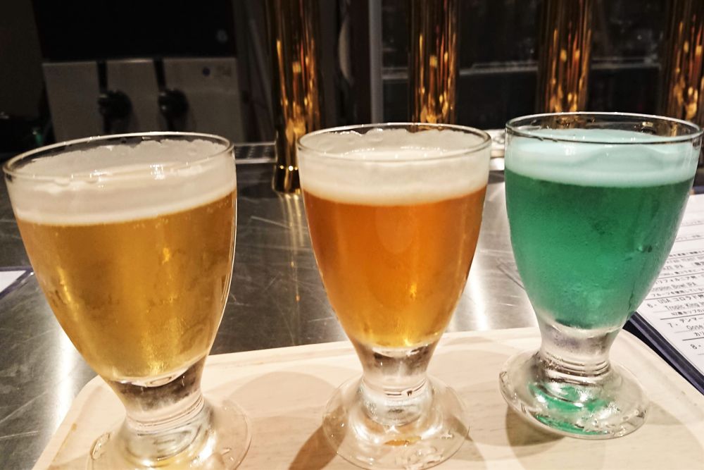 Beer BAR marugen 飲み比べセット