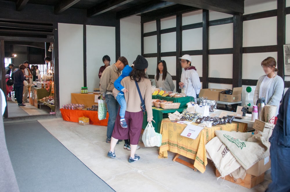 高梁川マルシェ 2015年のようす