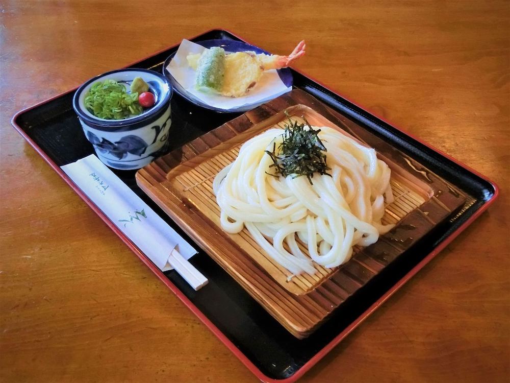 すぎ茶屋:並 天ざるうどん