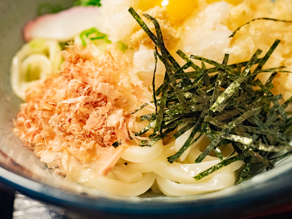 おおにし:おろしぶっかけうどん(冷)