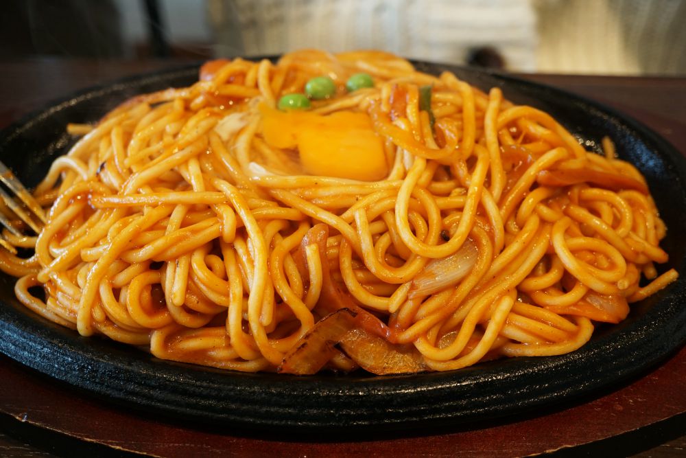 カフェフェリーチェ 鉄板スペシャルスパゲティ