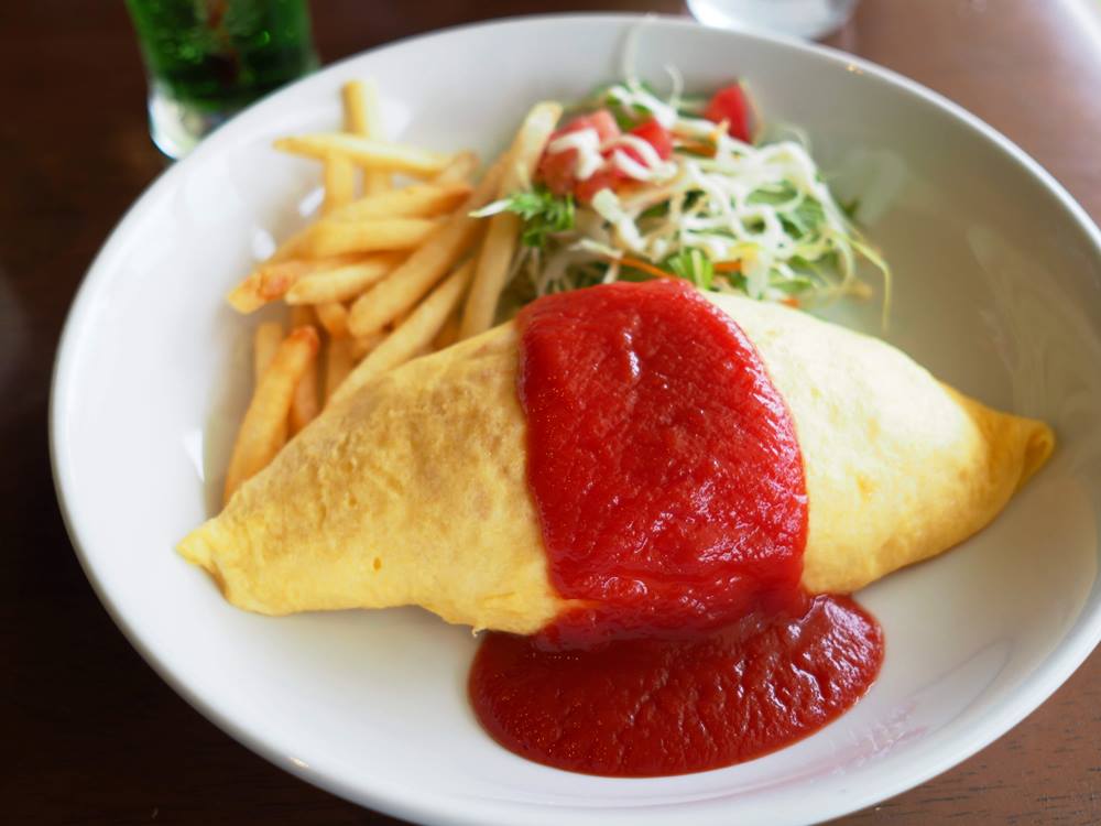 オスピターレのケチャップオムライス