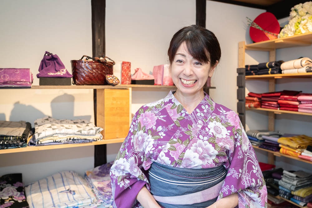 着物浪漫 本郷亜貴子さん