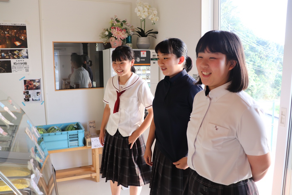 いちじくジェラートの試作品完成!
