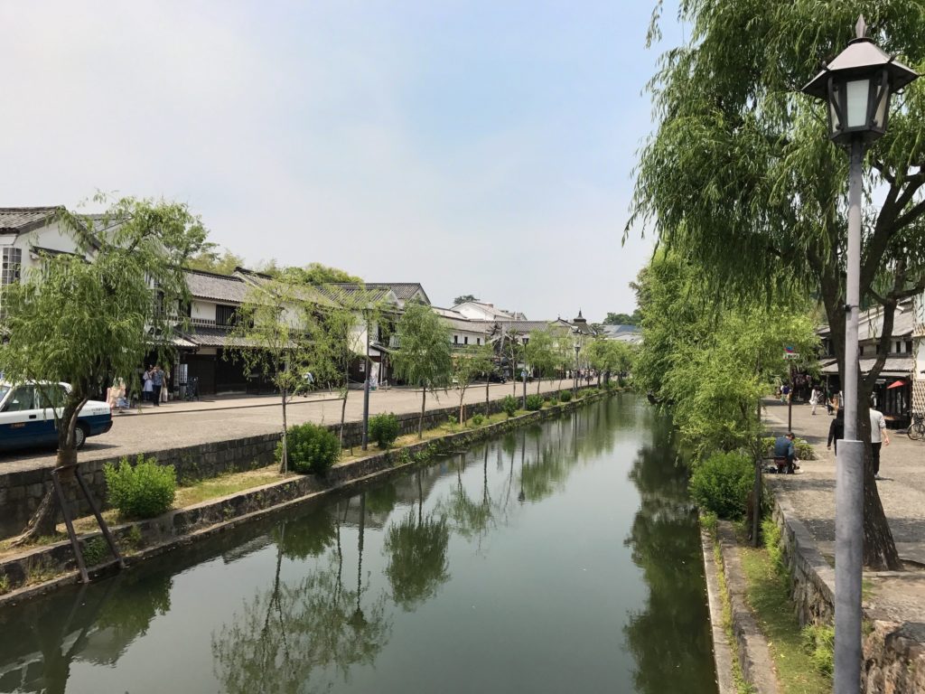 倉敷美観地区 倉敷川沿い