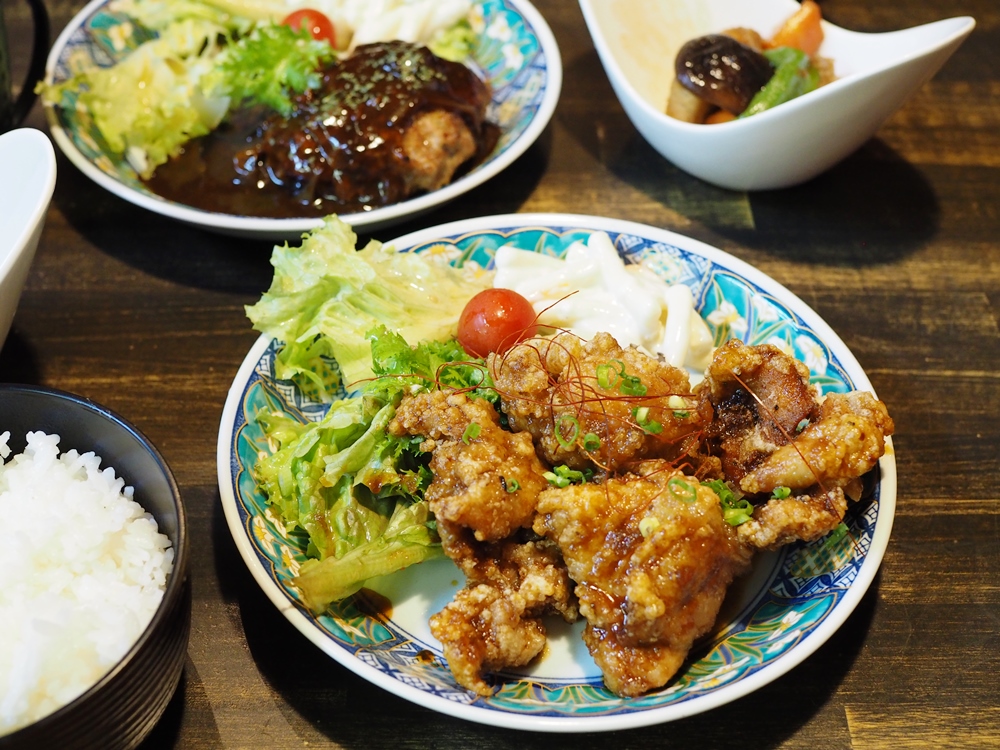 kitchen森のくまさん うま唐揚げ定食