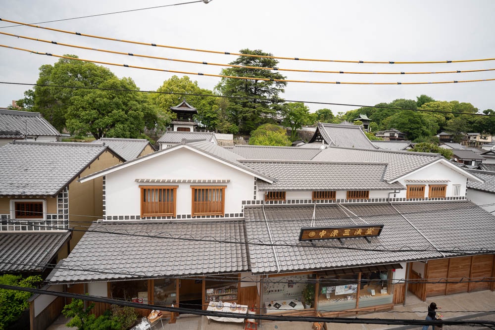 林源十郎商店 3階窓からの景色