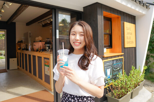 CAFÉ JAPAN BLUE GARDEN 〜 ジーンズメーカーが提案する新たな食文化「藍食」