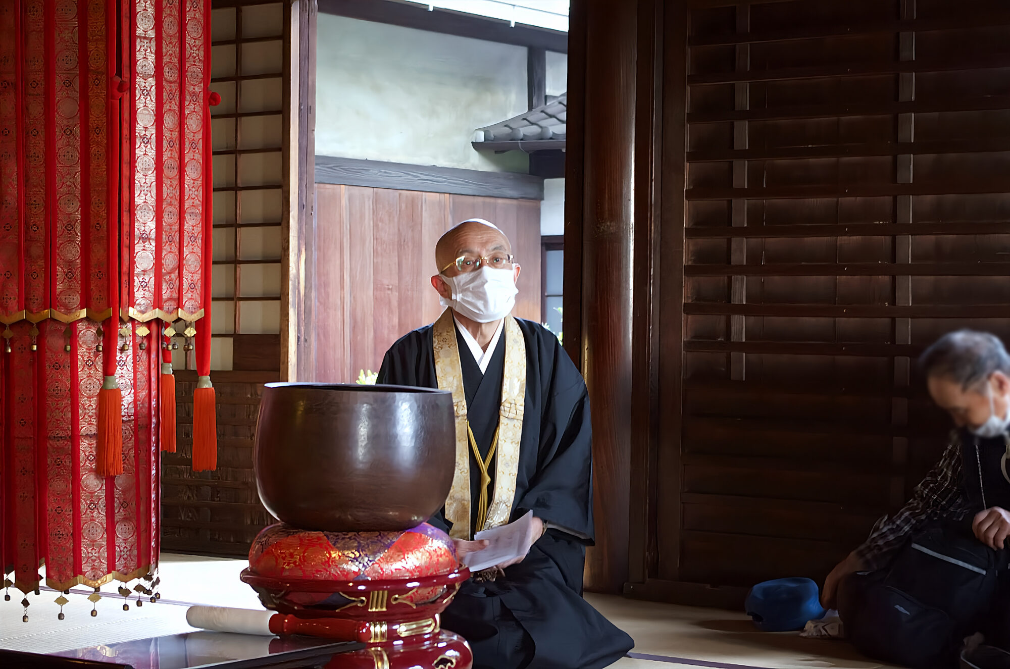 観龍寺 村田住職
