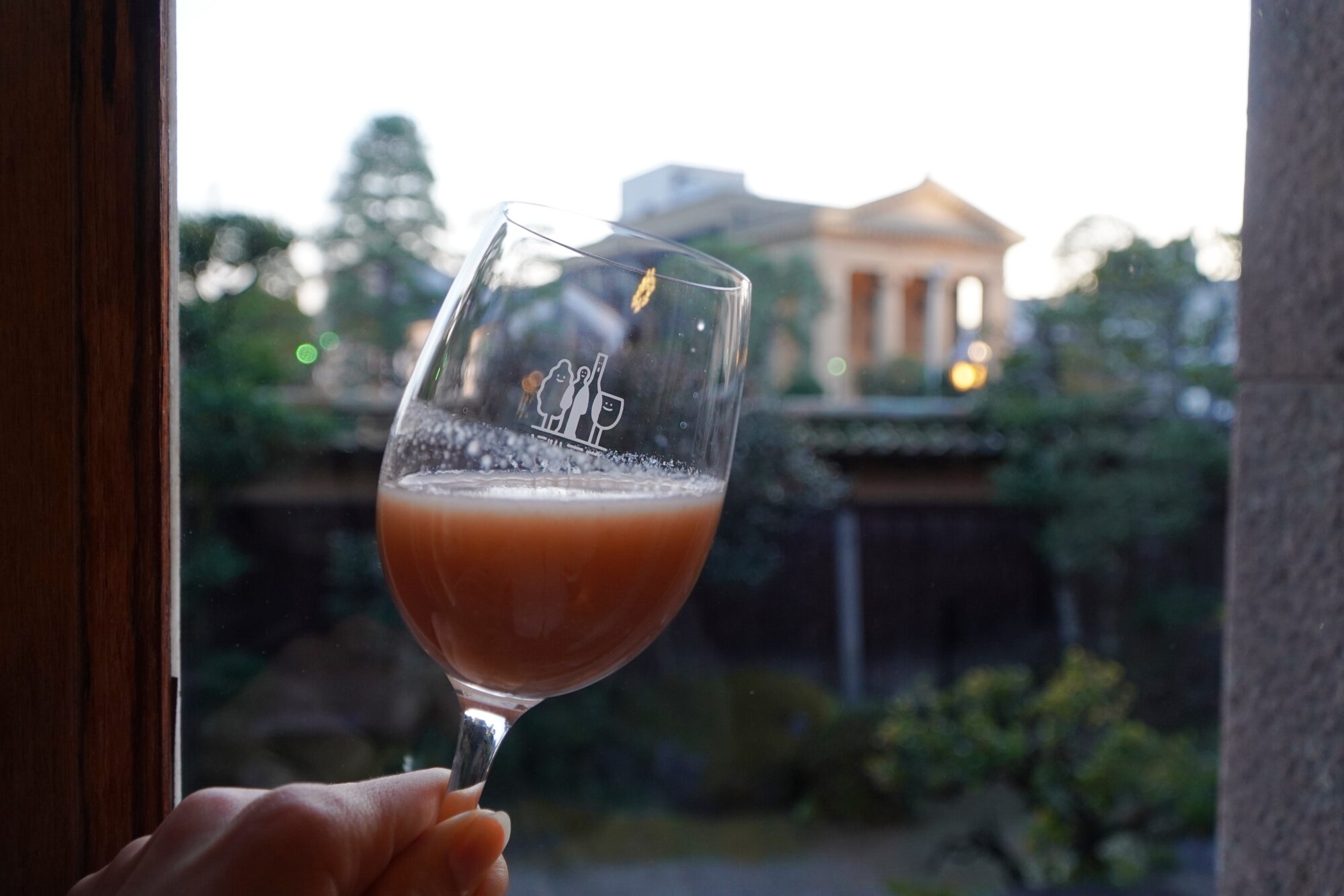 大原美術館に乾杯
